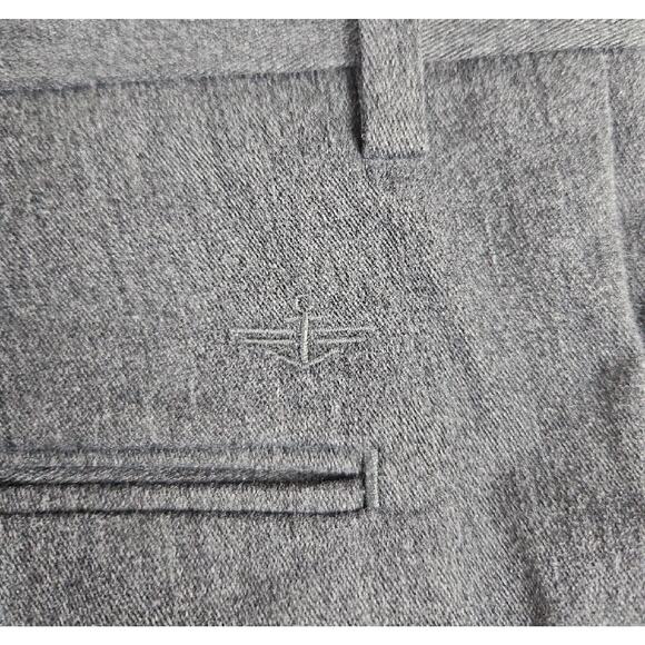 Dockers Pants Men 36x32 Dark Gray Straight Fit Cotton Blend Casual Trousers - Picture 5 of 9